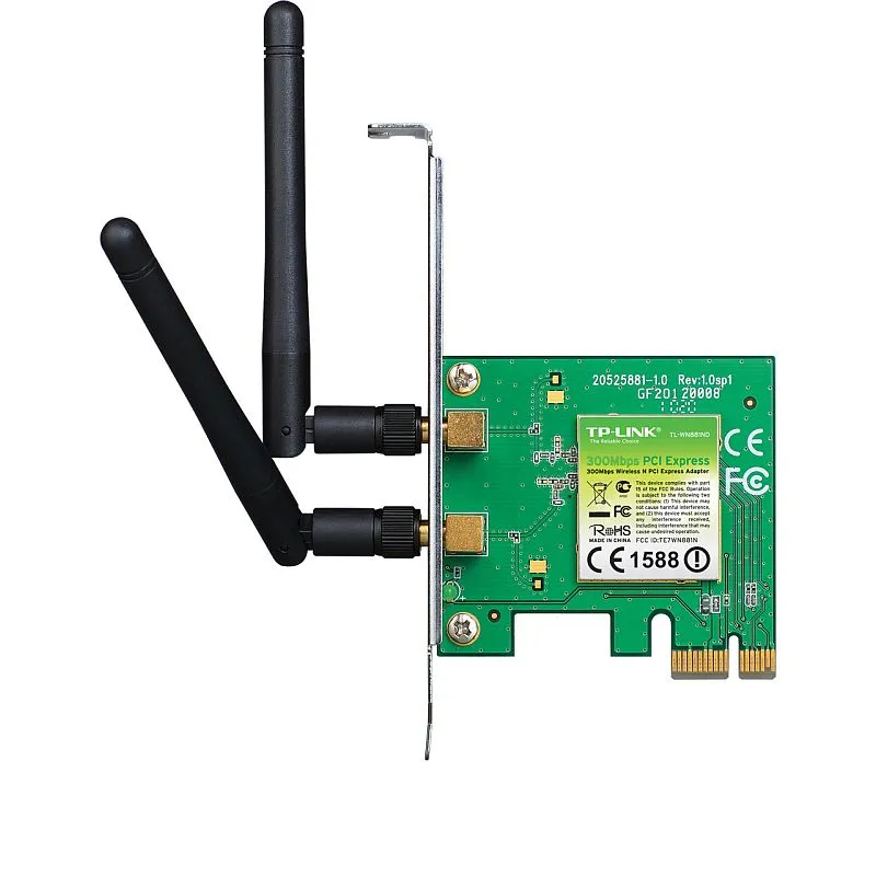 tp-link tl-wn881nd,wlan pcie kartica 300mbps - slika 2
