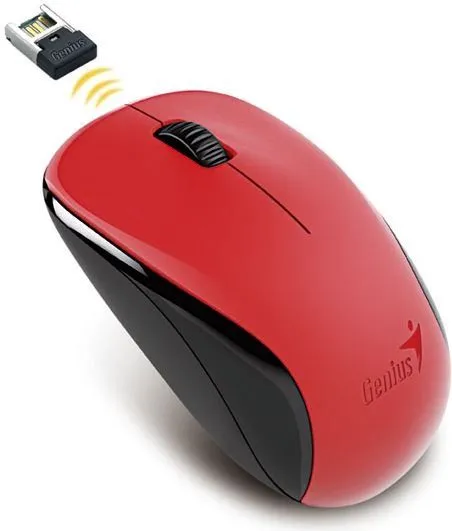 miš genius nx-7000 blueeye wireless - crveni - slika 2