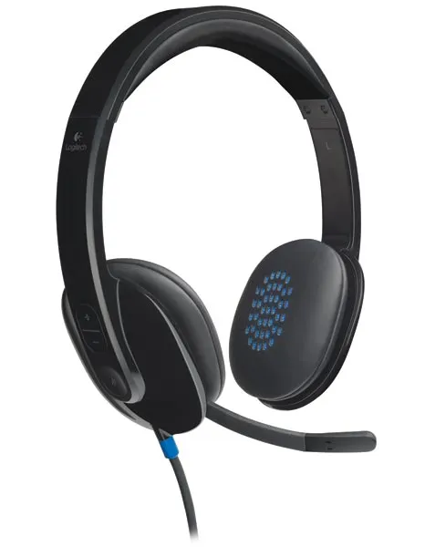 slušalice+mikrofon logitech h540 usb - slika 2