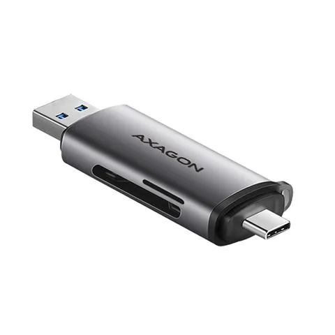 AXAGON CRE-SAC External USB 3.2 Gen1 Type-C+Type-A 2-slot SD/microSD - Karlovac