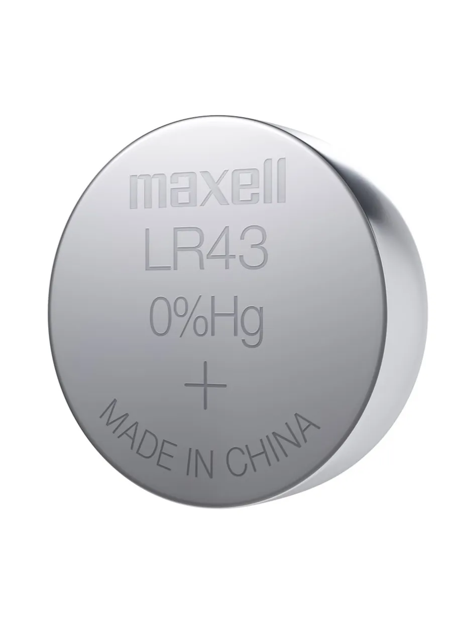 maxell alk. dugm. baterija lr43,10kom, 5x2 - slika 2