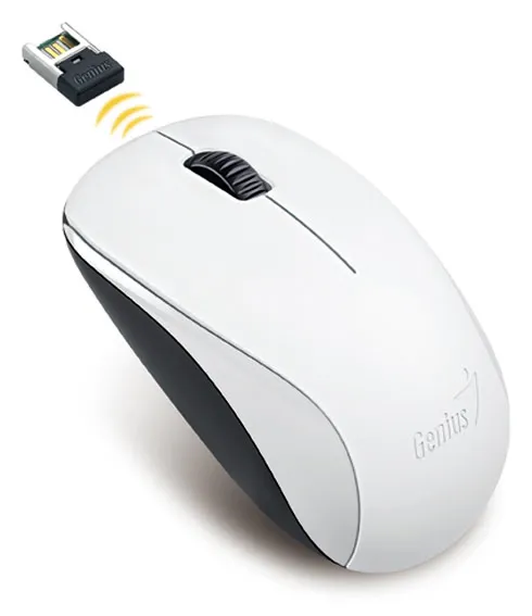 Miš GENIUS NX-7000 BlueEye Wireless - bijeli - Karlovac