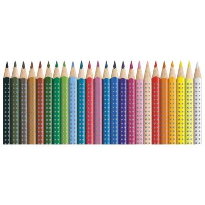boje drvene 24 boje faber castell grip - slika 2