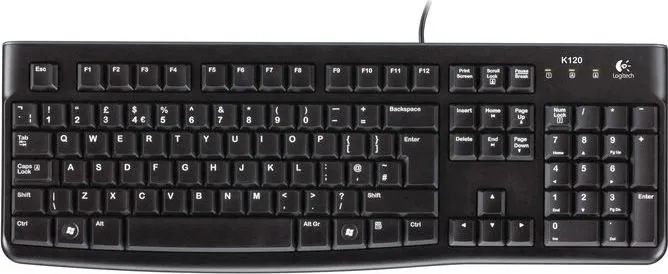 tipkovnica logitech k120 usb oem - slika 4