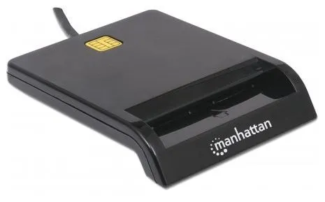 card reader manhattan za smart kartice chip - usb 2.0 - slika 4