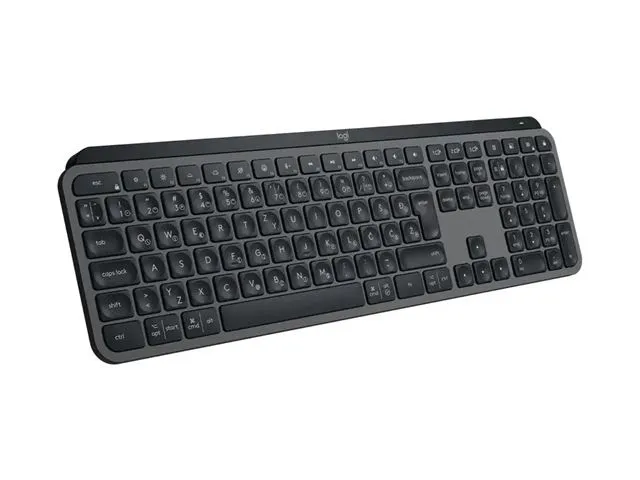 tipkovnica logitech mx keys s advanced wireless illuminated - graphite - slika 3