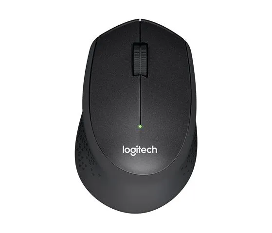 miš logitech m330 wireless silent plus - black - slika 5