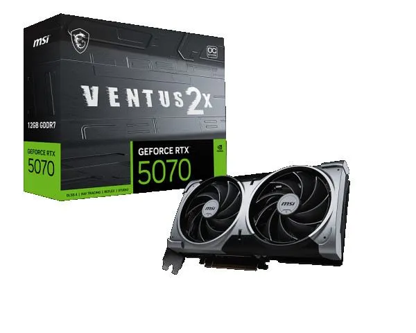 vga msi rtx 5070 12g ventus 2x oc - slika 2