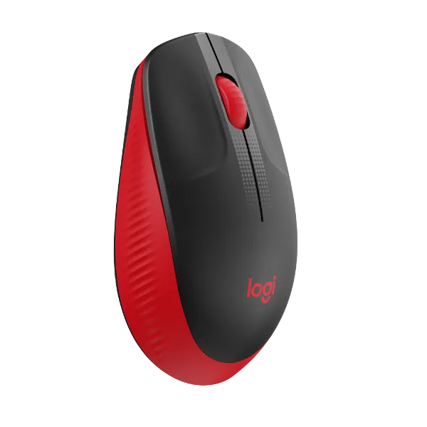 miš logitech m190 wireless - crveni - slika 2