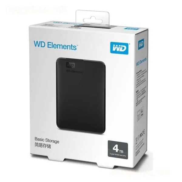 wd elements 4tb portable 2,5", usb 3.0 - slika 2