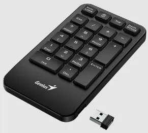 genius numpad 1000, bežična numerička tipkovnica - slika 2