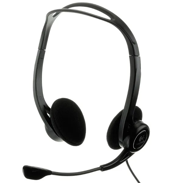 slušalice+mikrofon logitech pc 960 stereo headset usb - slika 2