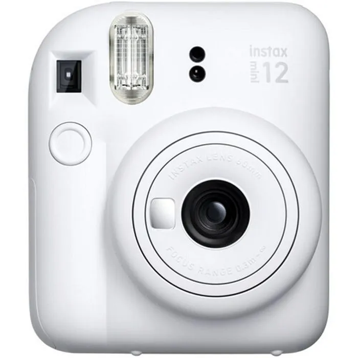 fotoaparat fujifilm instax mini 12 clay white - slika 3