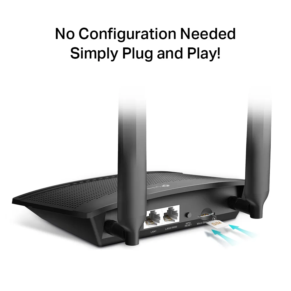 mrežni router wireless 4g lte tp-link tl-mr100 4g - slika 5