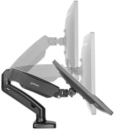 manhattan nosač stolni monitor17"-32",do 9kg,crni - slika 1