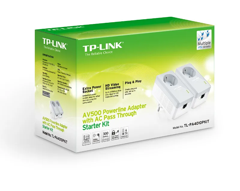 Powerline Tp-Link Tl-Pa4010P Kit,600Mbps - Karlovac