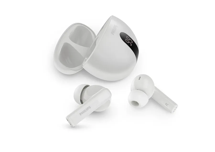 philips slušalice in-ear tat2520wt, bijela - slika 2