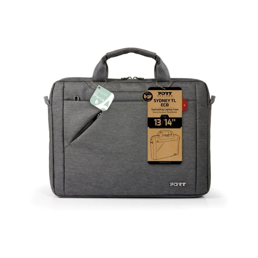 port torba sydney tl eco 13/14", siva - slika 2