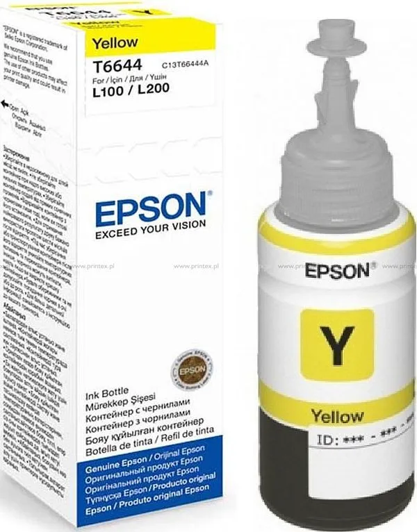 tinta epson t66444 yellow - slika 2