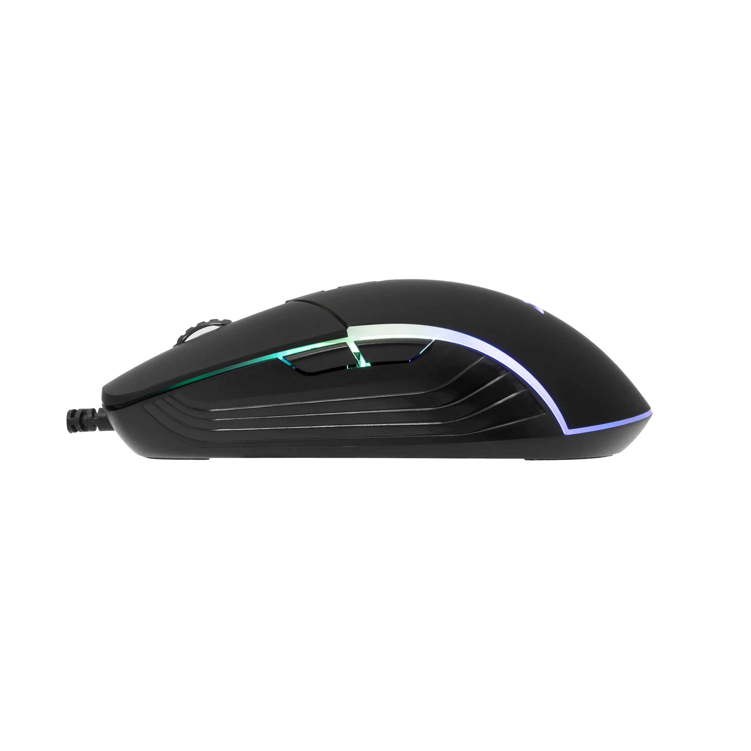 miš baracuda bgm-011 nautilus crni rgb / 12.800 dpi - slika 7