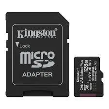 mem sd micro 128gb kingston canvas select plus + adapter sdcs3/128gb - slika 3