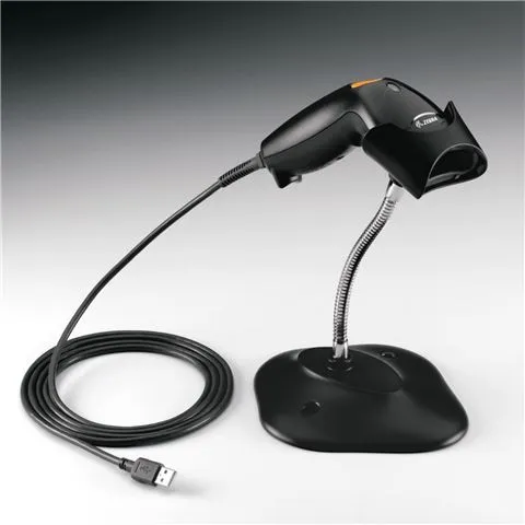 pos ske zebra ls1203, 1d, usb, stalak - slika 3