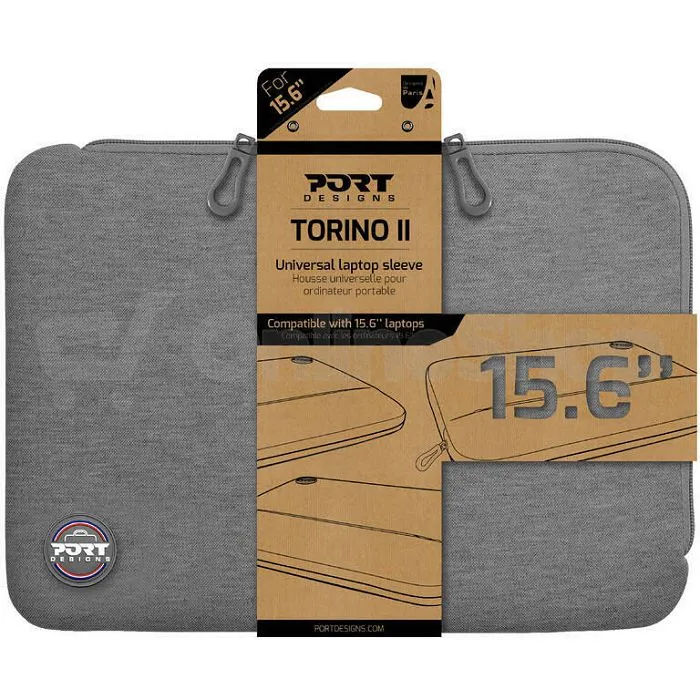 port navlaka torino ii 15,6", siva - slika 2