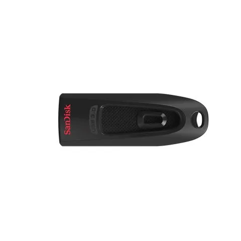 usb 3.0 flash drive 64gb sandisk ultra cruzer - black - slika 2