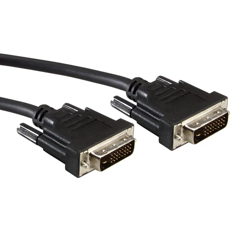 Kabel DVI-D-M<=>DVI-D-M (24+1) 2m crni ROLINE - Karlovac