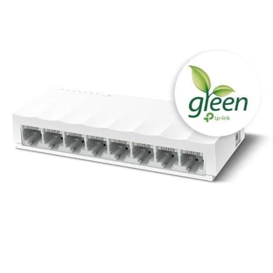 tp-link ls1008, 8-port 10/100 switch,plastično - slika 2