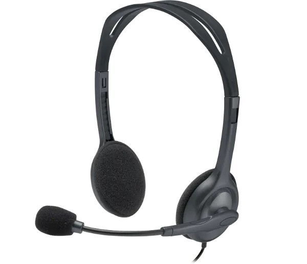 slušalice+mikrofon logitech h111 1 x 3.5mm combo - slika 2