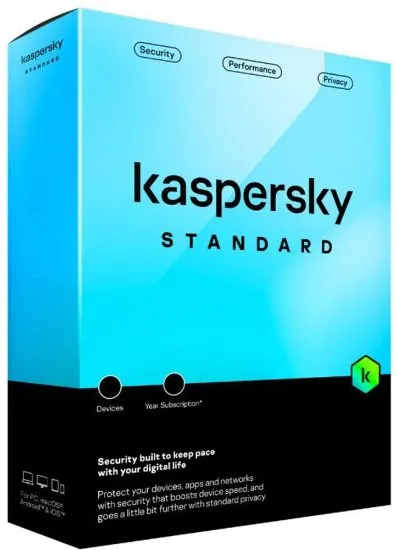 software kaspersky standard 3 dv, 1 y - slika 4