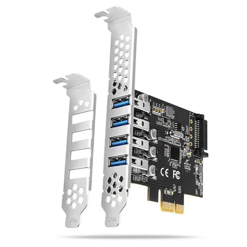 kontroler axagon pceu-43rs,pcie 4xusb3.0 - slika 5