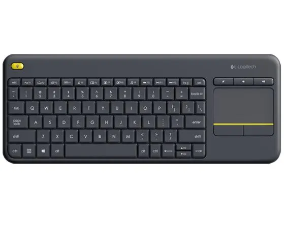 tipkovnica logitech k400+ wireless touch - black - slika 5