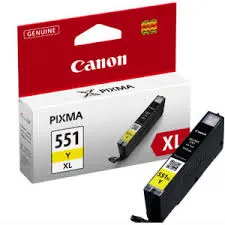tinta canon cli-551 xl yellow - slika 3