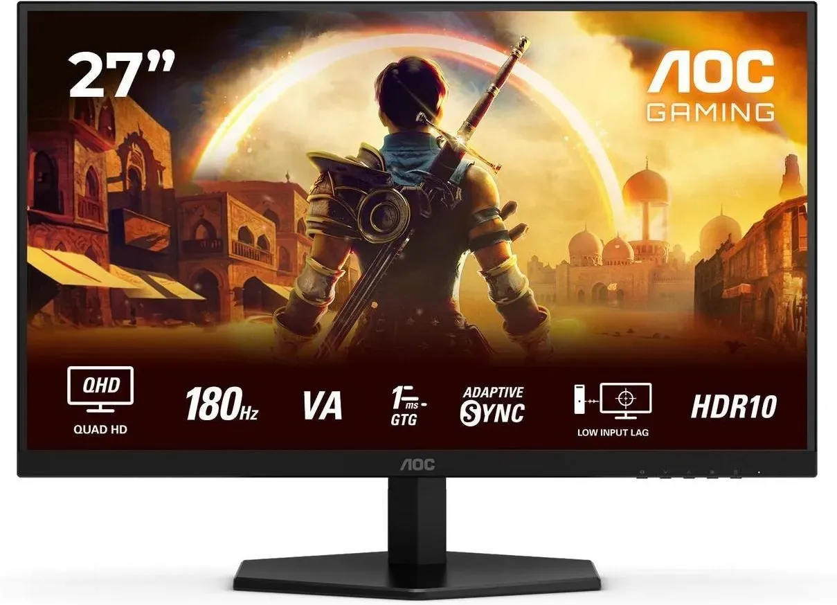 aoc q27g42xne 27", qhd, 2xhdmi, dp, zvuč., 180hz - slika 2