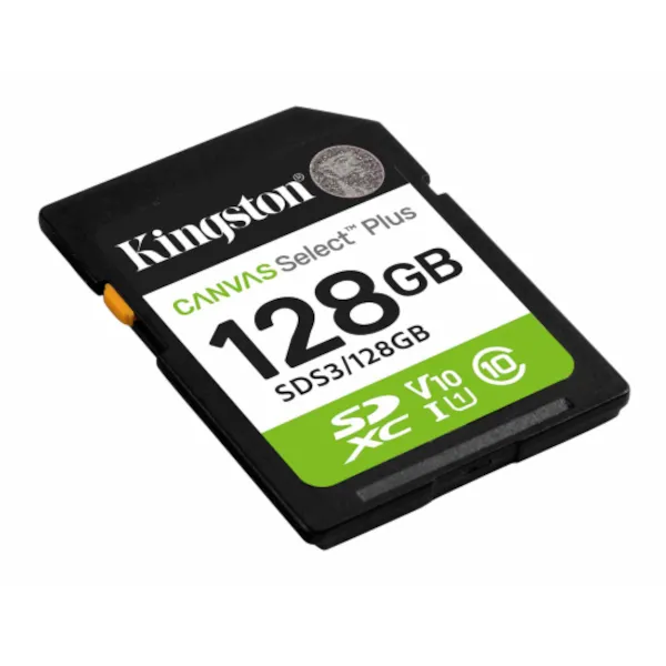mem sd 128gb kingston canvas select plus sds3/128gb - slika 2
