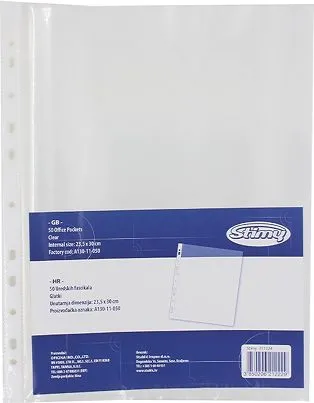 Fascikl uložni pvc A4 130mic A130-11-050 50/1 sjajni - Karlovac