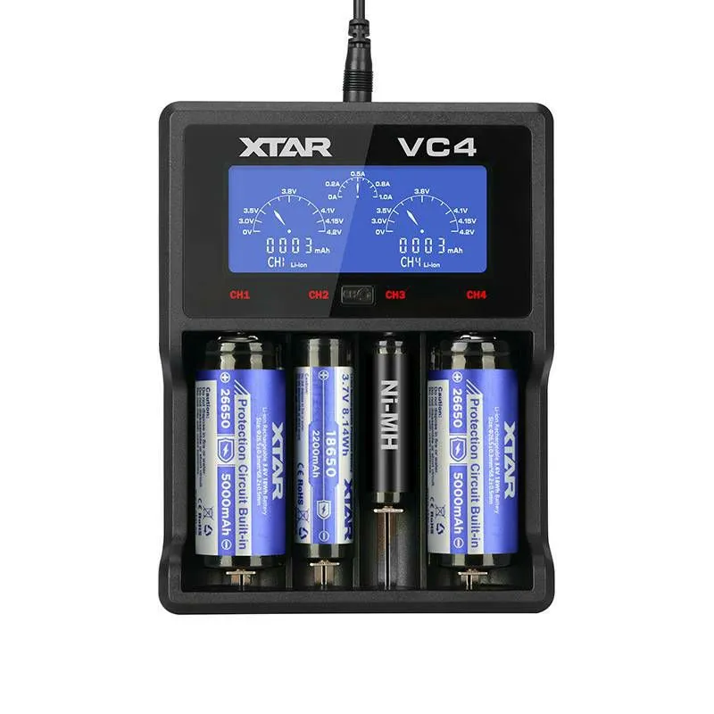 Punjač baterija XTAR VC4 Usb, Lcd - Karlovac