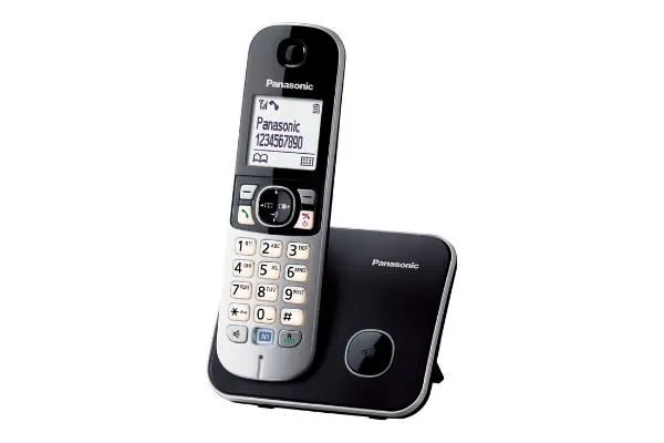 telefon panasonic kx-tg6811fxb bežični - crni - slika 3