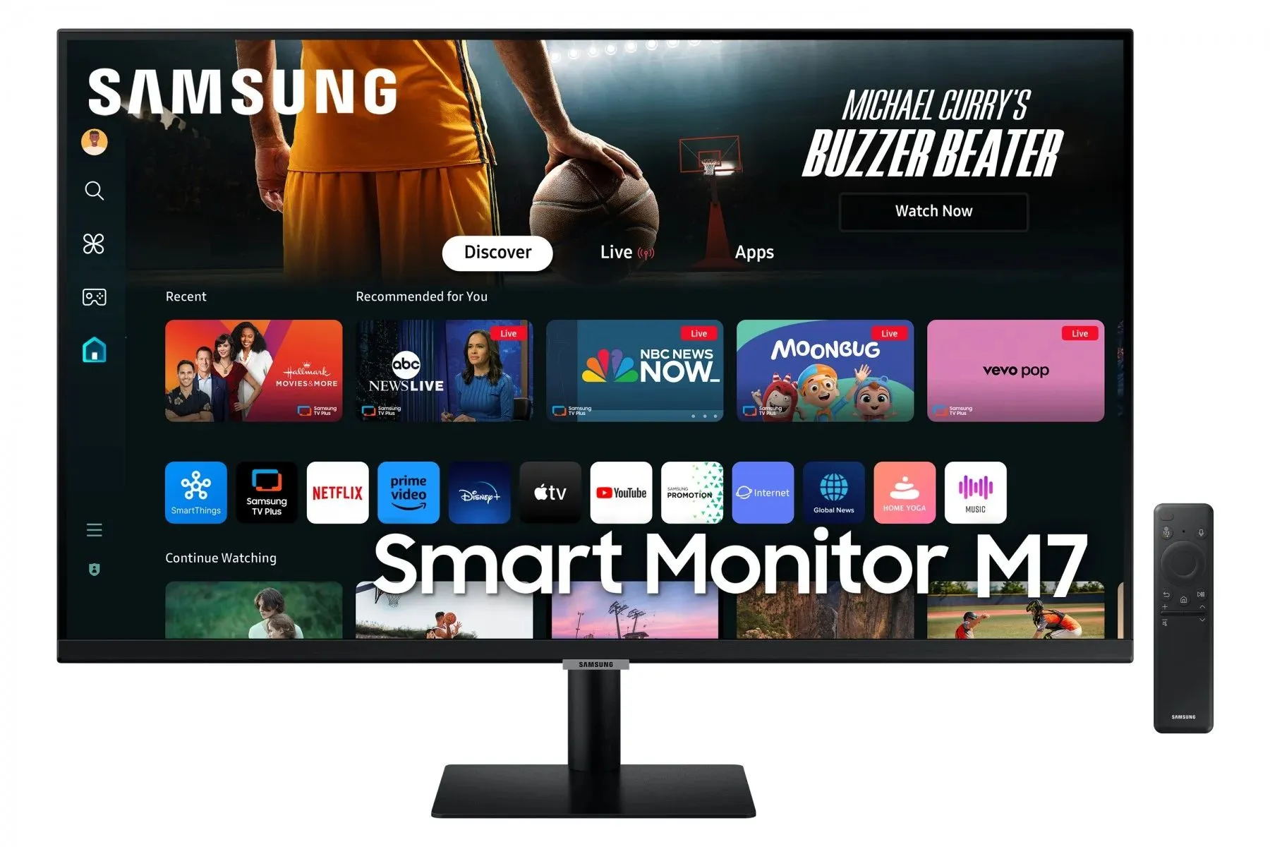 samsung 32" ls32fm702uuxdu, uhd va, 60hz, smart, - slika 2