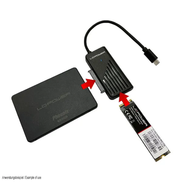 USB-C adapter za 2,5“ SATA HDD/SSD i m.2 NvME - Karlovac