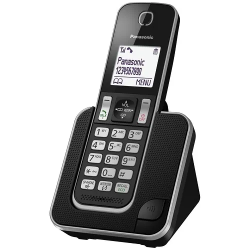 telefon panasonic kx-tgd310fxb bežični - crni - slika 4
