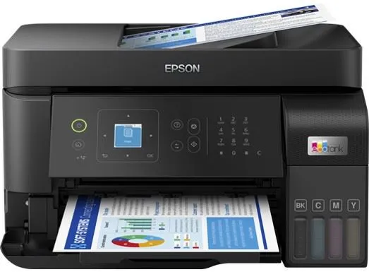 printer epson l5590 all-in-one ecotank usb lan wifi fax a4 - crni - slika 1