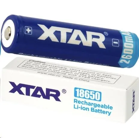 Baterija XTAR 18650 3,7V Li-ion 2600mAh - sa zaštitom - Karlovac