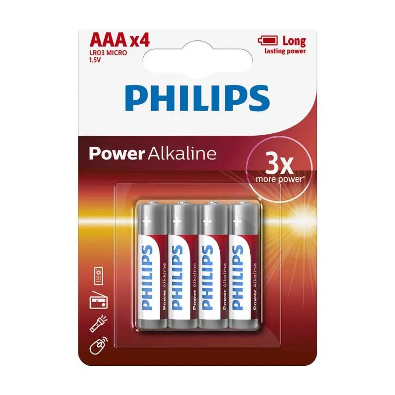 philips baterija lr03p4b/10 - slika 2
