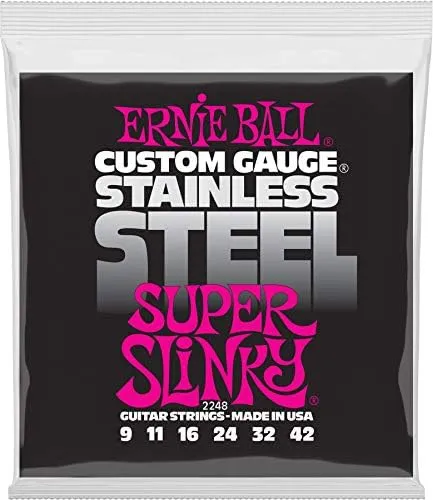 žice za gitaru el.ernie ball 9-42 sup sl - slika 3