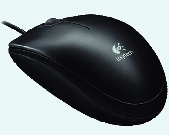 miš logitech b100 usb black - slika 2