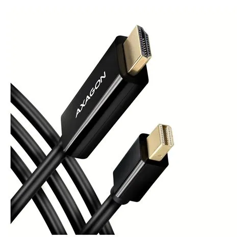 cc minidisplayport > hdmi, 1.8m, crni, rvdm-hi14c2, axa - slika 2