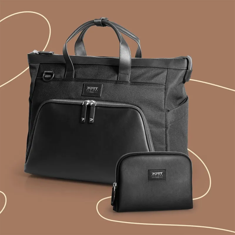 torba port za notebook 16" musetl eco+nesesr crna - slika 2